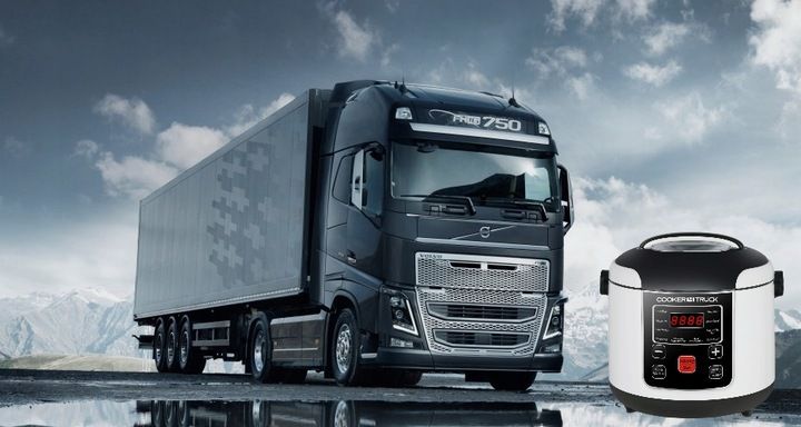 COOKER4TRUCK Kuchenka samochodowa 24V 2L multicooker + GRATIS zdjęcie 6