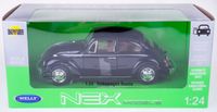 VOLKSWAGEN BEETLE GARBUS MODEL WELLY 1:24 CZARNY