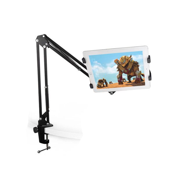 Profesjonalny uchwyt na tablet do blatu, biurka - Wysięgnik aluminiowy zdjęcie 3