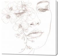 Obraz 100x100cm Kwitnąca Imersja