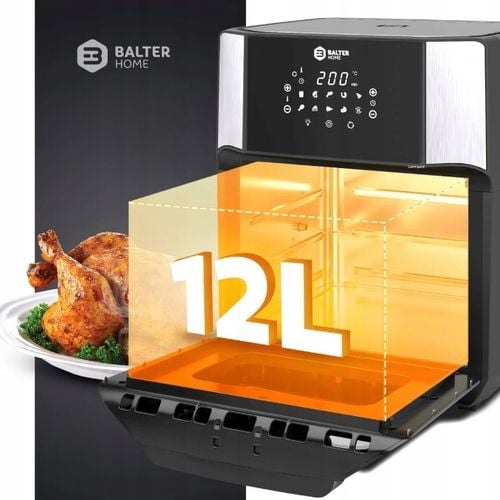 Frytkownica beztłuszczowa Balter HL-1200 12 L na Arena.pl