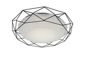 Sven plafon 43 28W LED 3000K czarny