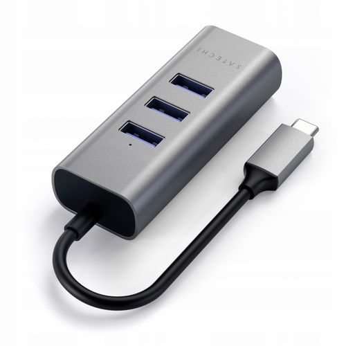 Hub USB Satechi Aluminium Hub 2in1 USB-C na Arena.pl