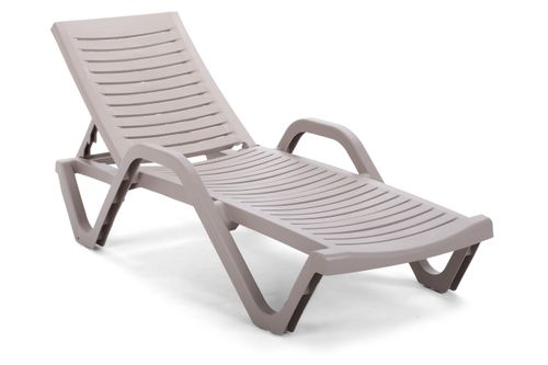 Leżak ogrodowy Havana Basic Taupe na Arena.pl