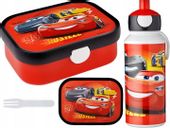 MEPAL ZESTAW BIDON ŚNIADANIÓWKA KANAPEK SZKOŁY LUNCH BOX AUTA CARS 2 ZYGZAK