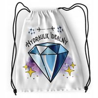 Plecak Dla Hydraulika Sportowy Szkolny Worek Torba Z Nadrukiem Ze Zdjęciem