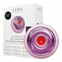 2 x Soniczny masażer do ciała i twarzy Cool & Warm 9w1 Geske (różowy)