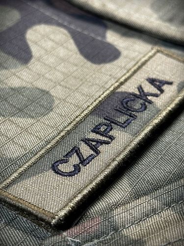 IMIENNIK nazwisko na mundur x 4 szt. ramka KHAKI, identyfikator na mundur na Arena.pl