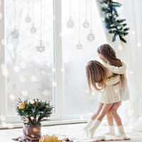 Naklejki Świąteczne Bombki SW024