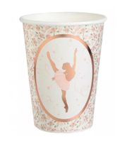 Kubeczki papierowe Baletnica, 10 szt.