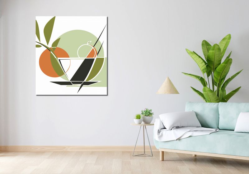 Obraz 90x100cm Owocowa Herbata zdjęcie 2