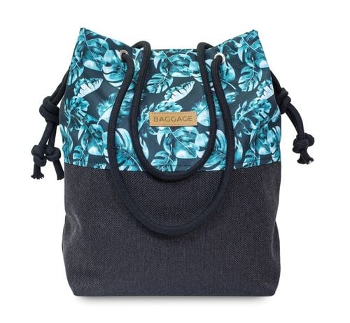 TOREBKA DAMSKA WOREK SHOPPER TORBA KWIATY BAGGAGE na Arena.pl