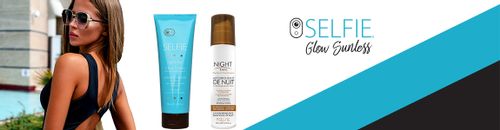 Selfie Sunkissed ultra nawilżające samoopalające serum brązujace do twarzy na Arena.pl