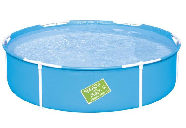 Basen 152x38 okrągły First Frame z konstrukcją dla dzieci #56283 Bestway zdjęcie 2
