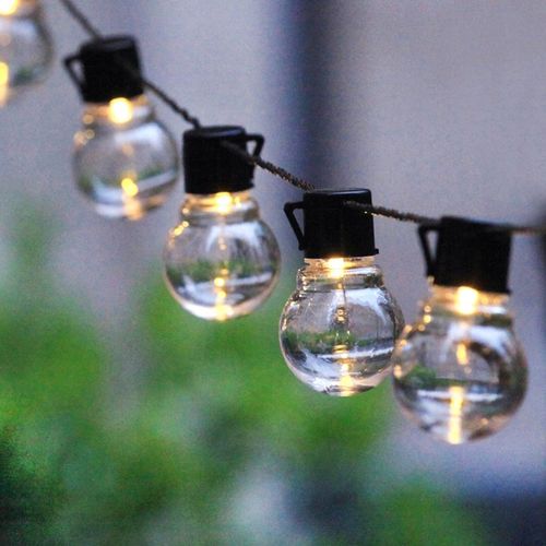 GIRLANDA SOLARNA OGRODOWA KULKI 10 LED na Arena.pl