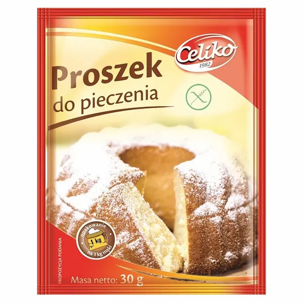 Proszek do Pieczenia bez Glutenu Celiko, 30g zdjęcie 1