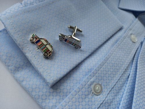 Exciting spinki do mankietów koszuli Mini Morris na Arena.pl