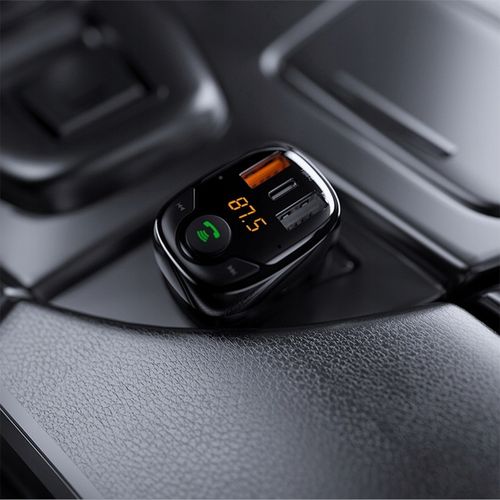 TRANSMITER FM Z ŁADOWARKĄ QC4.0 PD USB-C ROCK B301 na Arena.pl