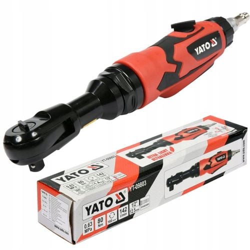 YATO GRZECHOTKA PNEUMATYCZNA KLUCZ KĄTOWY 1/2" 80Nm DO KOMPRESORA na Arena.pl