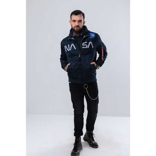 Alpha Industries NASA JACKET FLIGHT NYLON 07 REP  BLUE na Arena.pl