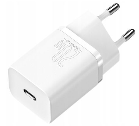 BASEUS SZYBKA ŁADOWARKA DO TELEFONU IPHONE ZASILACZ USB-C TYP-C QC 20W PD zdjęcie 14