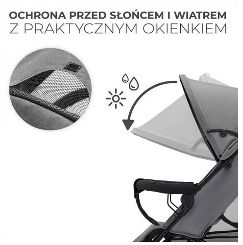 Wózek Spacerowy Tik Stone Grey na Arena.pl