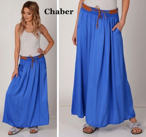 ZWIEWNA DŁUGA SPÓDNICA MAXI DO KOSTEK BOHO ! S,M,L na Arena.pl