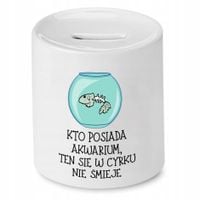 Dla Akwarysty Skarbonka Kto Posiada Akwarium Z Nadrukiem Ze Zdjęciem
