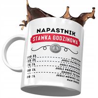 Dla Napastnika Kubek Na Urodziny Na Prezent Z Nadrukiem Ze Zdjęciem