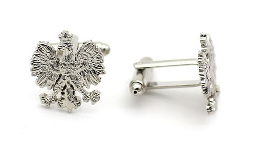 ORZEŁ POLSKI SPINKI DO MANKIETÓW z etui na Arena.pl