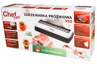 CHEFONE V63 zgrzewarka próżniowa pakowarka do żywności folii korek do wina