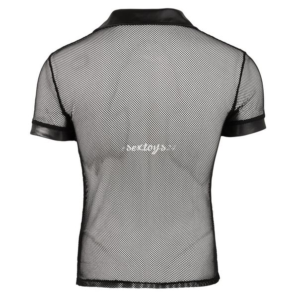 Siateczkowa Koszulka Męska, Bielizna Erotyczna XL zdjęcie 4