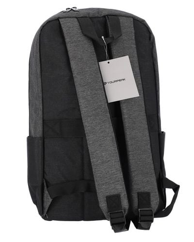 plecak czarny / szary miejski podróżny na laptop 15,6" pojemny do samolotu na Arena.pl