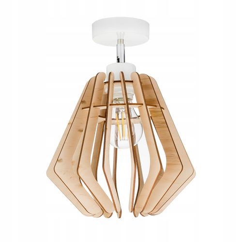 Lampa kinkiet E27 ścienny ruch loft Drewno na E27 na Arena.pl
