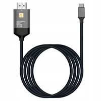 2X KABEL ADAPTER USB-C 3.1 TYP C DO HDMI 4K PRZEWÓD MHL WIREWAY WW410213 1,