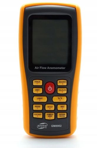 ANEMOMETR WIATROMIERZ MIERNIK WIATRU DO KLIMATYZACJI próg startu 0,5m/s USB na Arena.pl