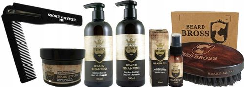 Zestaw DO BRODY BY MY BEARD +Szczotka Beard Bross na Arena.pl