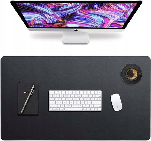 PODKŁADKA POD MYSZ GAMINGOWA NA BIURKO DUŻA 120*60 CM SKÓRA PU na Arena.pl