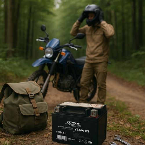 AKUMULATOR MOTOCYKLOWY XTREME 12V 4Ah BEZOBSŁUGOWY SKUTER MOTOR QUAD ATV na Arena.pl