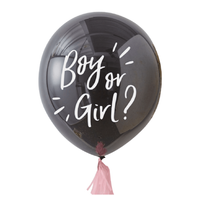 Balon na Baby Shower Boy or Girl dziewczynka, 90 cm