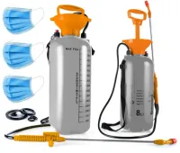 CIŚNIENIOWY OPRYSKIWACZ OGRODOWY SPRYSKIWACZ RĘCZNY DŁUGA LANCA 8L