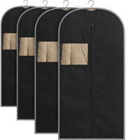 4X MOCNY POKROWIEC NA ODZIEŻ UBRANIA GARNITUR KURTKĘ KOSZULĘ PŁASZCZ