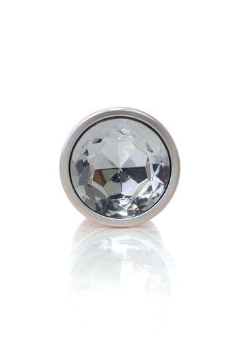 plug-jewellery pearl gold plug- clear l na Arena.pl