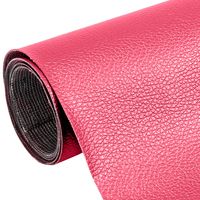 Samoprzylepna Łata Skórzana 50X137Cm Różowa