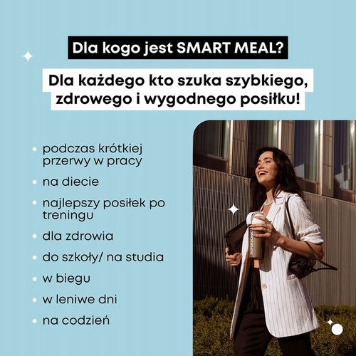 Posiłek SUPERSONIC Smart Meal WPC Zamiennik Posiłku w Proszku + KREM GRATIS na Arena.pl