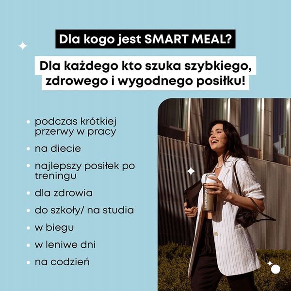 Posiłek SUPERSONIC Smart Meal WPC Zamiennik Posiłku w Proszku + KREM GRATIS zdjęcie 4