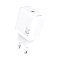 ładowarka sieciowa pd20w gan usb-c - biała