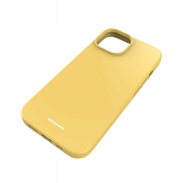 Spacecase Silicone Case Iphone 15 Yellow zdjęcie 6