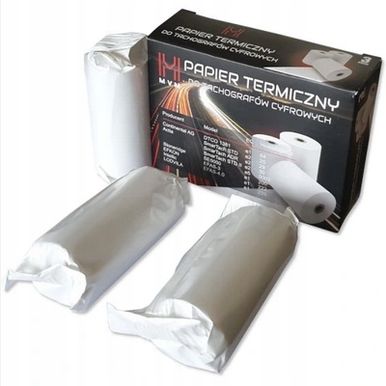 PAPIER DO TACHOGRAFU CYFROWEGO HICO ROLKI TACHO 30 SZTUK 10 KARTONIKÓW na Arena.pl