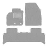 Dywaniki welurowe OSLO Renault Grand Scenic III 2009-2016 szare